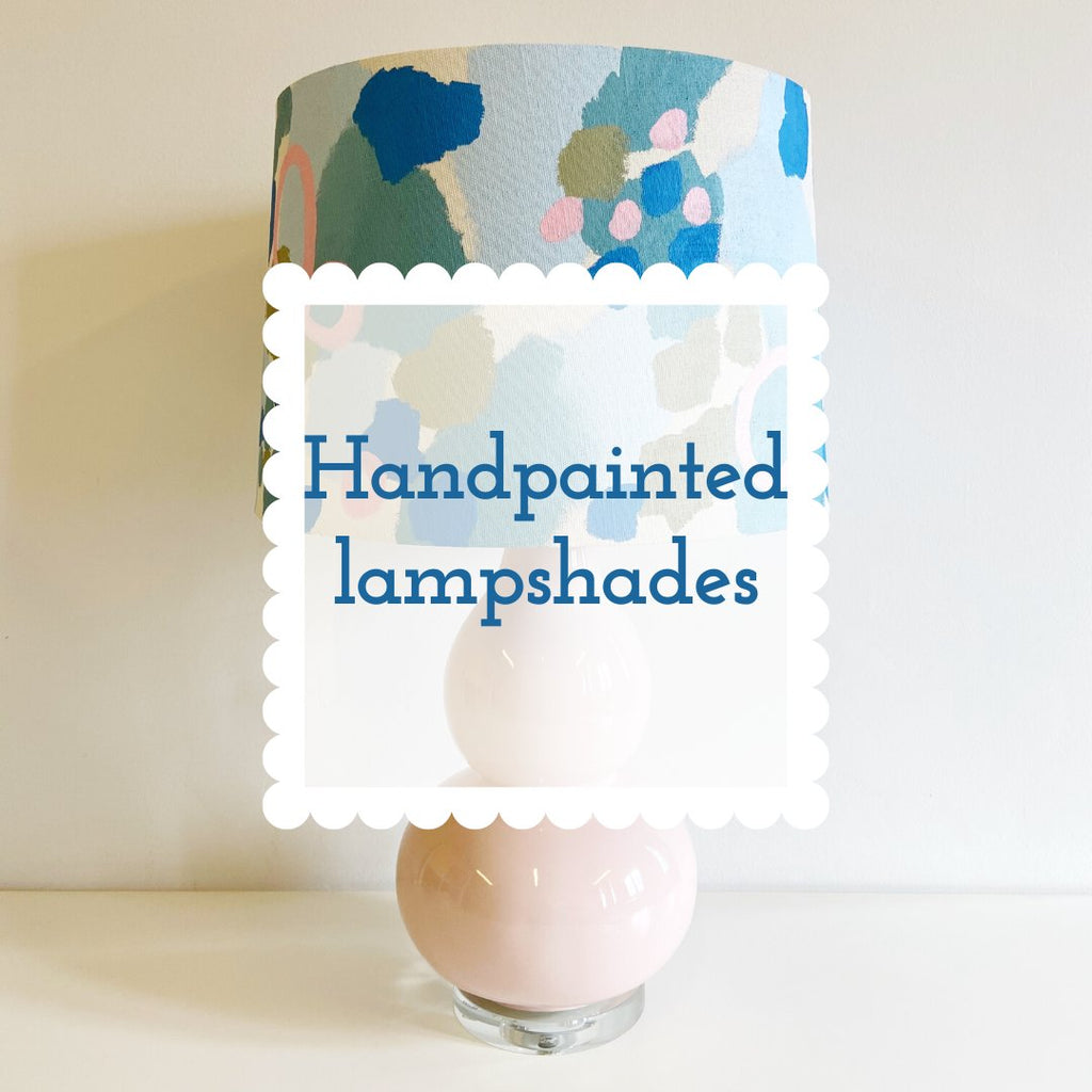 Hand Painted Art Lampshades & Pendants