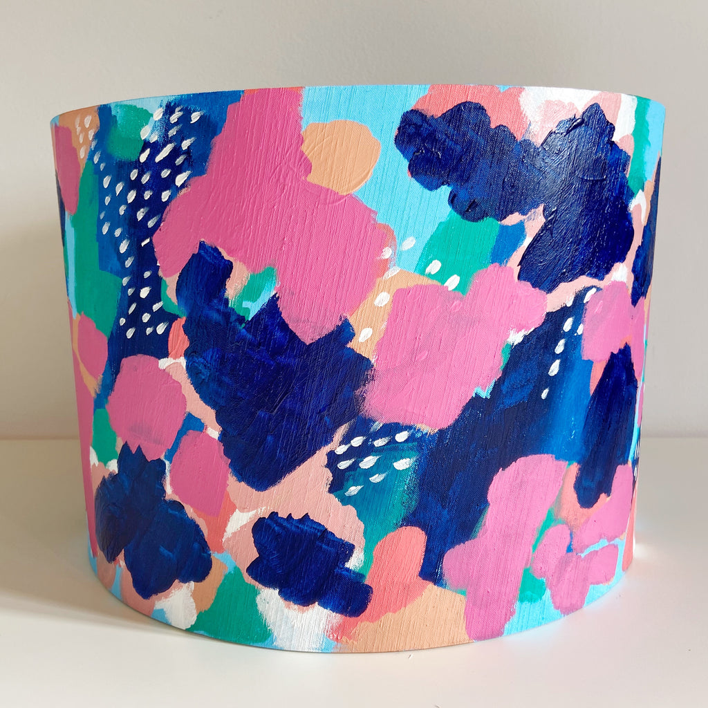 Little Bowerbird Art Lamp Shade