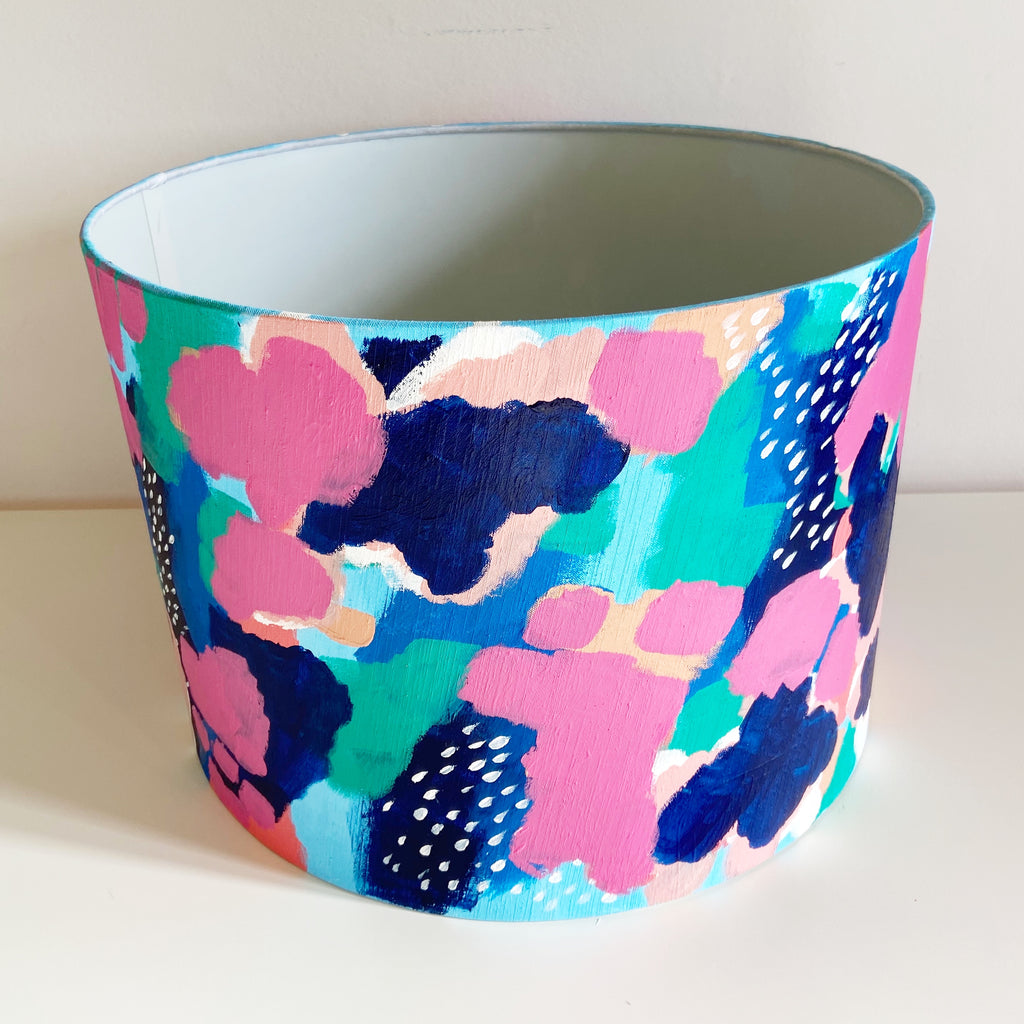 Little Bowerbird Art Lamp Shade