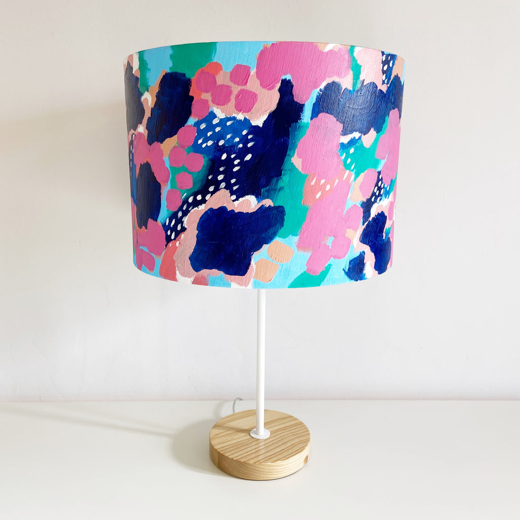 Little Bowerbird Art Lamp Shade