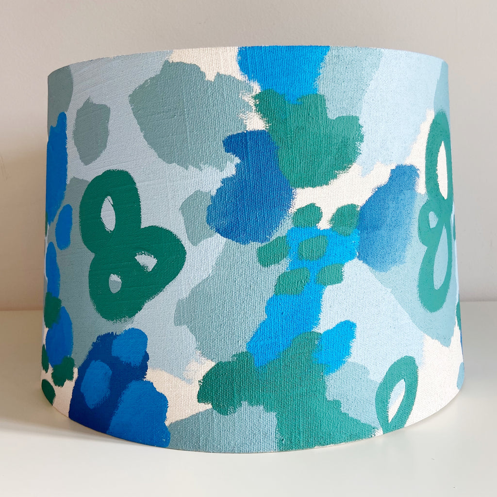 Little Bowerbird Art Lamp Shade