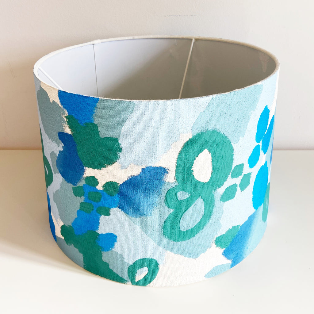 Little Bowerbird Art Lamp Shade